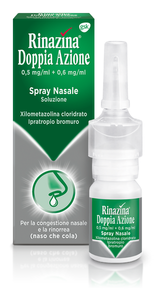 rinazina doppia azione spray nasale