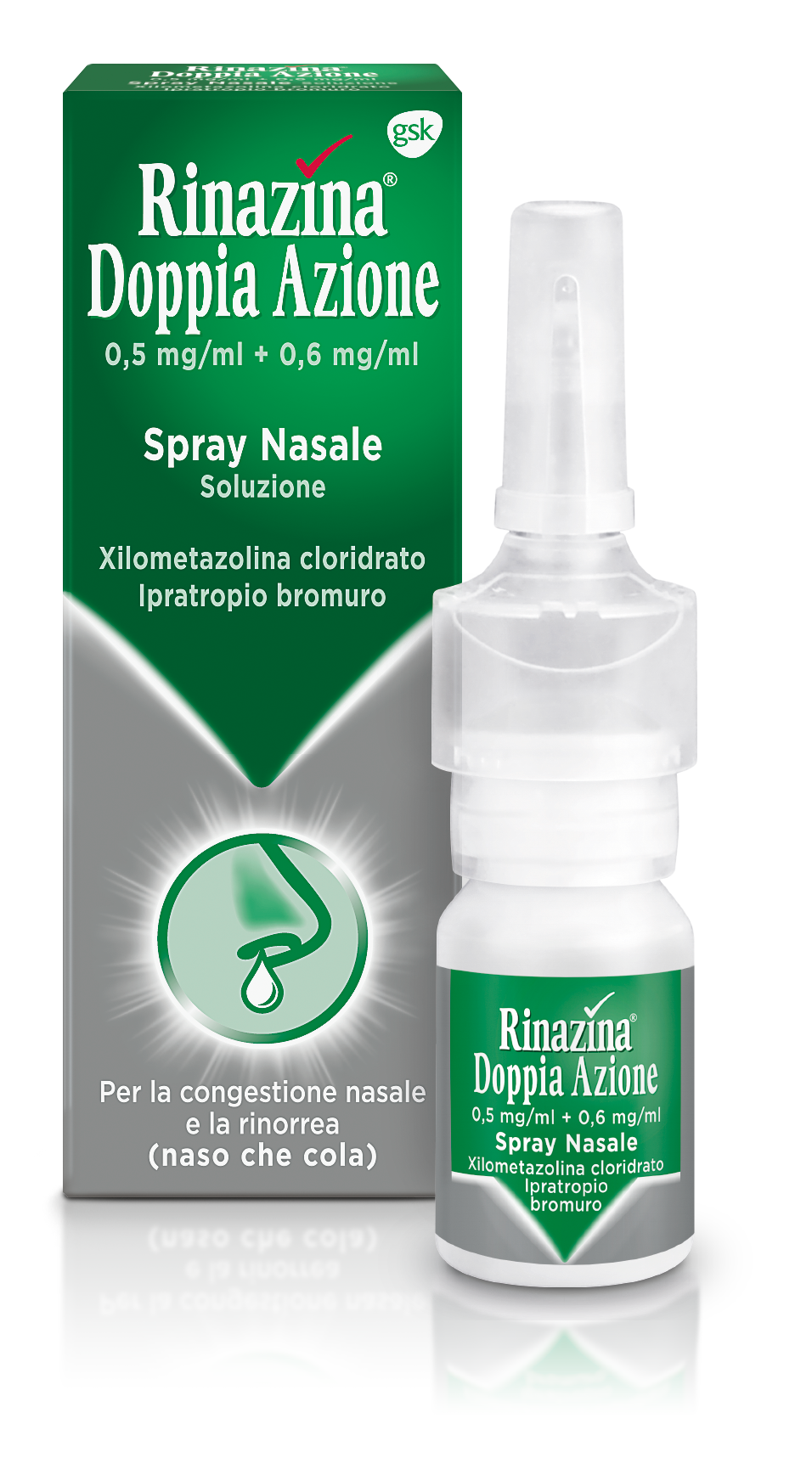 rinazina doppia azione spray nasale