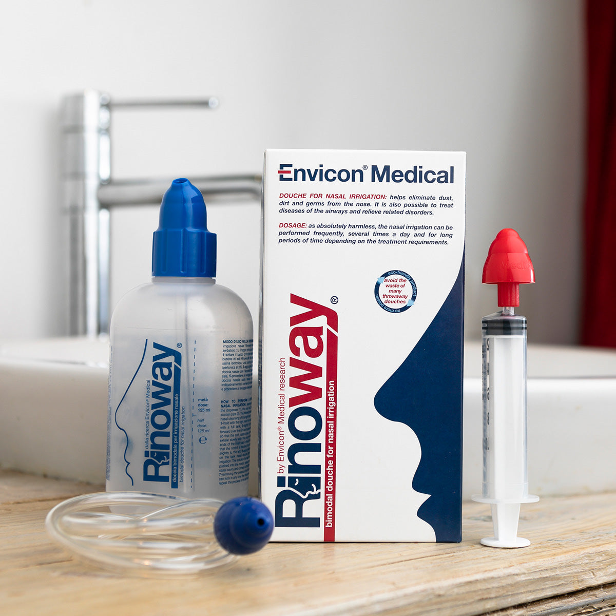 Rinoway Doccia Irrigazione Nasale, Capacità 250ml