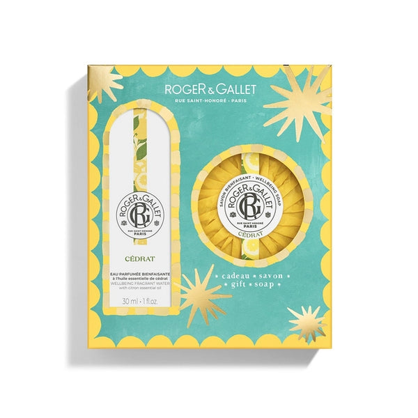 Roger & Gallet Set Natale Cedrat Eau Parfumee 30ml + Saponetta 100g