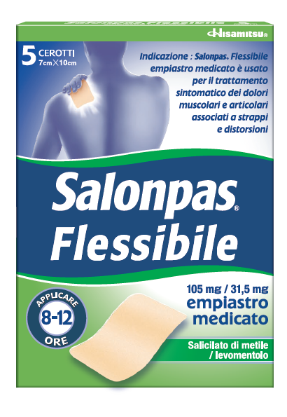 Salonpas Flessibile*5cer7x10cm