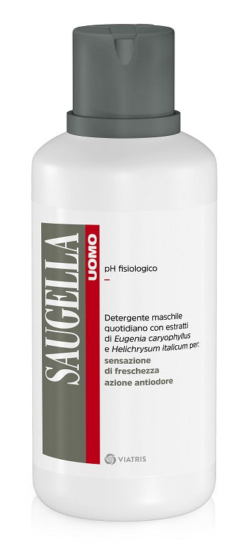 Saugella Uomo Detergente Intimo e Corpo 500ml