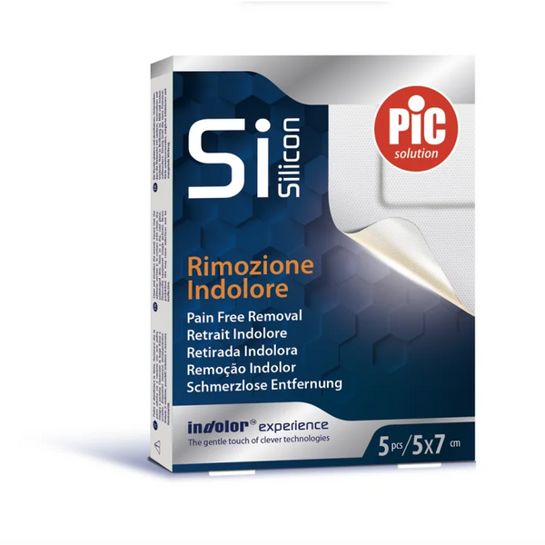 PIC SI Silicon Cerotto Siliconico 5x7cm – 5 Pezzi