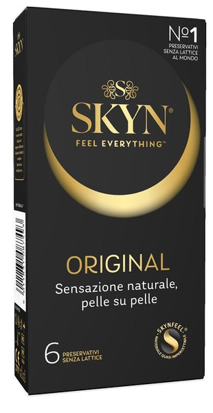 Skyn Original Preservativi Senza Lattice Sensazione Naturale 6 Pezzi