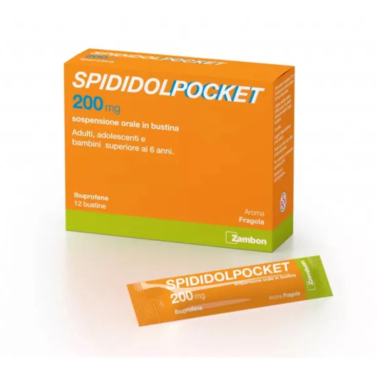 spididol pocket 200mg 12 bustine