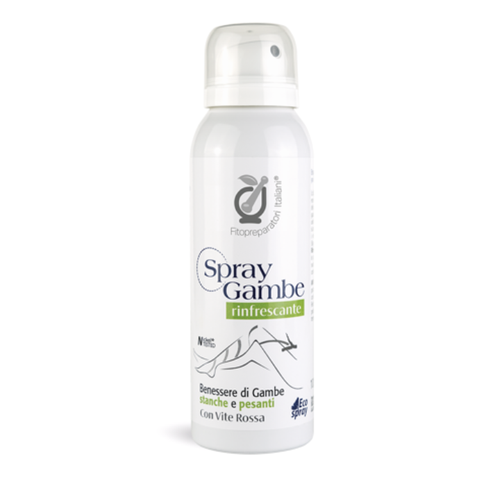 Spray Gambe Rinfrescante, Per il Benessere di Gambe Stanche e Pesanti, Fitopreparatori Italiani 100ml - Spray Gambe Rinfrescante Fitopreparatori Italiani 100ml