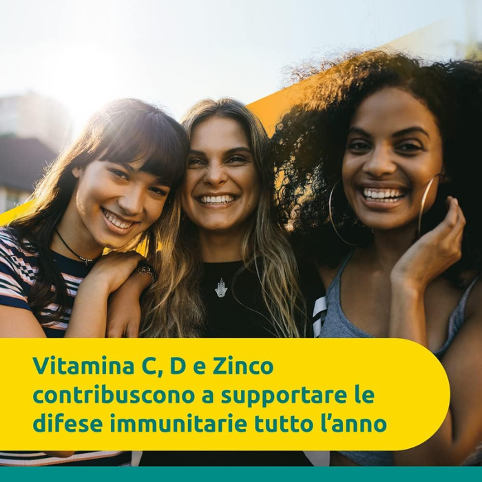 Supradyn Difese Integratore Multivitaminico con Vitamina D3, C, Zinco 15 Compresse Effervescenti