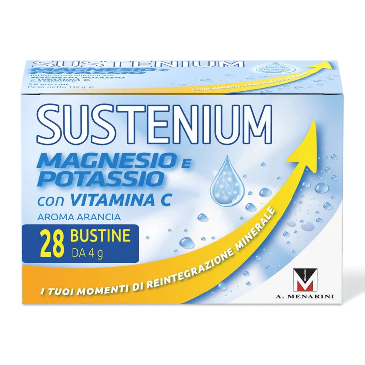 Sustenium magnesio e potassio 28 bustine