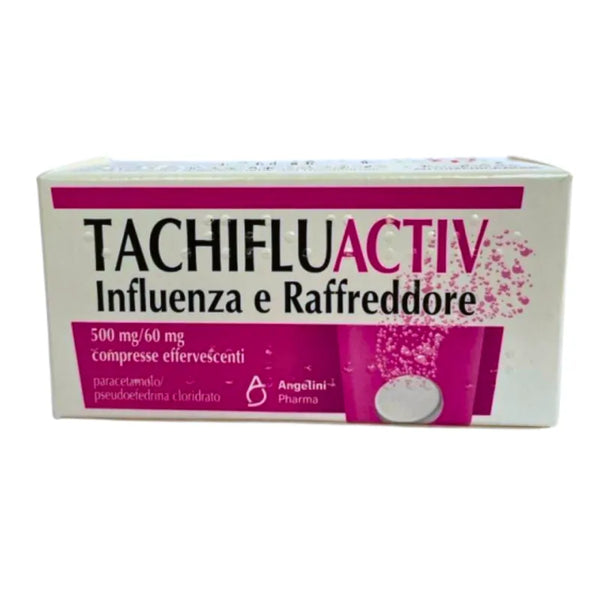 Tachifluactiv Influenza e  Raffreddore 10 Compresse Effervescenti
