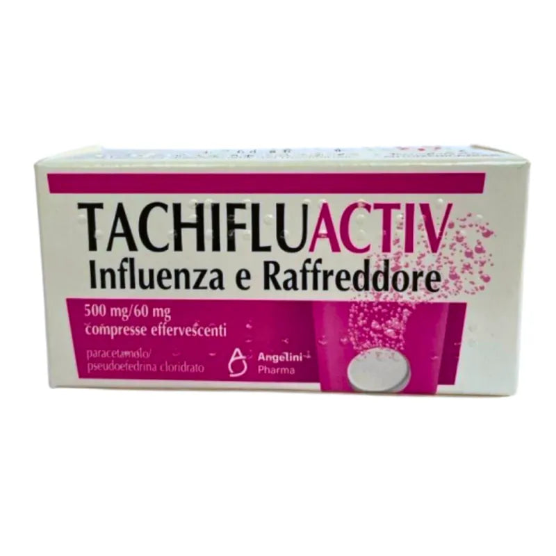 Tachifluactiv Influenza e  Raffreddore 10 Compresse Effervescenti