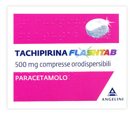 Tachipirina Flashtab*16cpr 500 - tachipirina flashtab 500mg paracetamolo