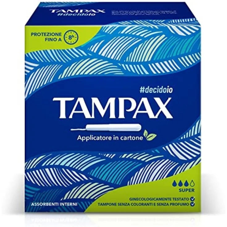 Tampax Blue Box Super 20pz - Tampax Blue Box Super 20pz