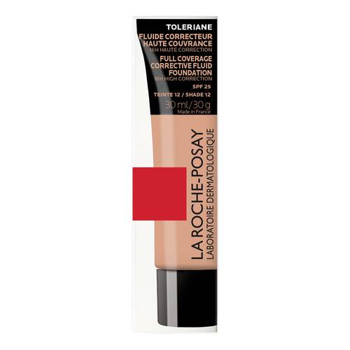 Toleriane Fondotinta Fluido 12 Beige La Roche-Posay 30ml - Toleriane Fondotinta Fluido 12 Beige La Roche-Posay 30ml