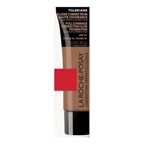 Toleriane Fondotinta Fluido 16 Tan Beige La Roche-Posay 30ml - Toleriane Fondotinta Fluido 16 Tan Beige La Roche-Posay 30ml