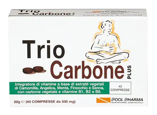 Triocarbone Plus 40cpr - Triocarbone Plus 40cpr