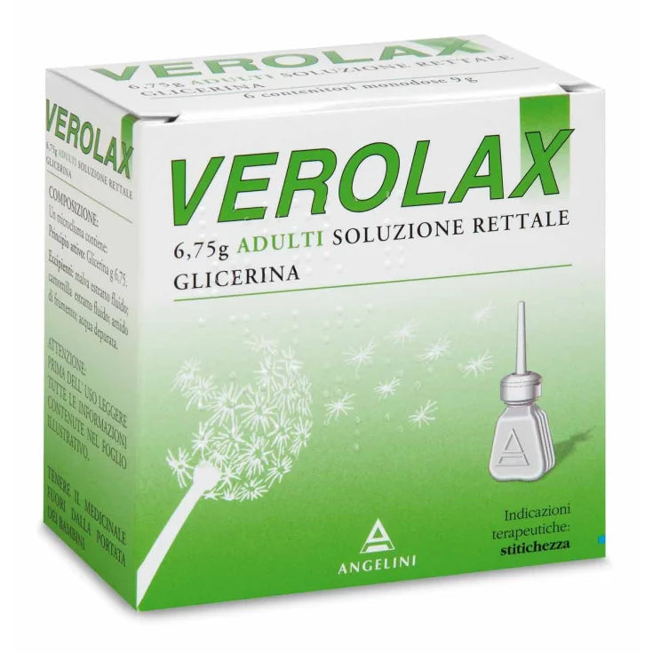 Verolax Adulti 6 Microclismi 6,75g