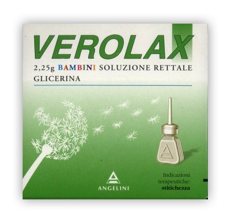 Verolax Bambini 6 Contenitori Monodose 2,25g Soluzione Rettale - Verolax Bambini