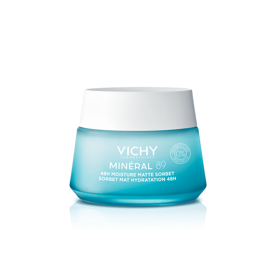 Vichy Mineral 89 Gel Sorbetto Idratante 48H Effetto Mat 50ml - Vichy Mineral 89 Gel Sorbetto Idratante 48H Effetto Mat 50ml
