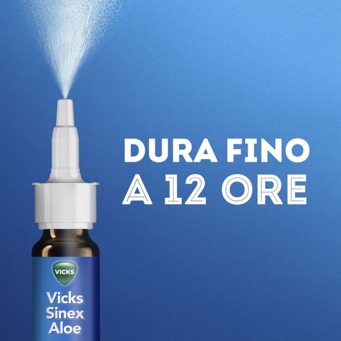 Vicks Sinex Spray Nasale Per Naso Chiuso Con Aloe Vera 15ml