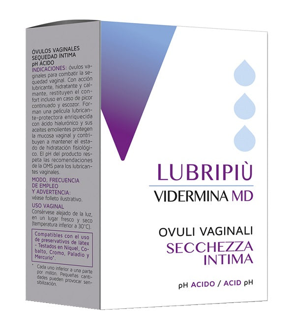 Vidermina Lubripiu' Ovuli Vaginali