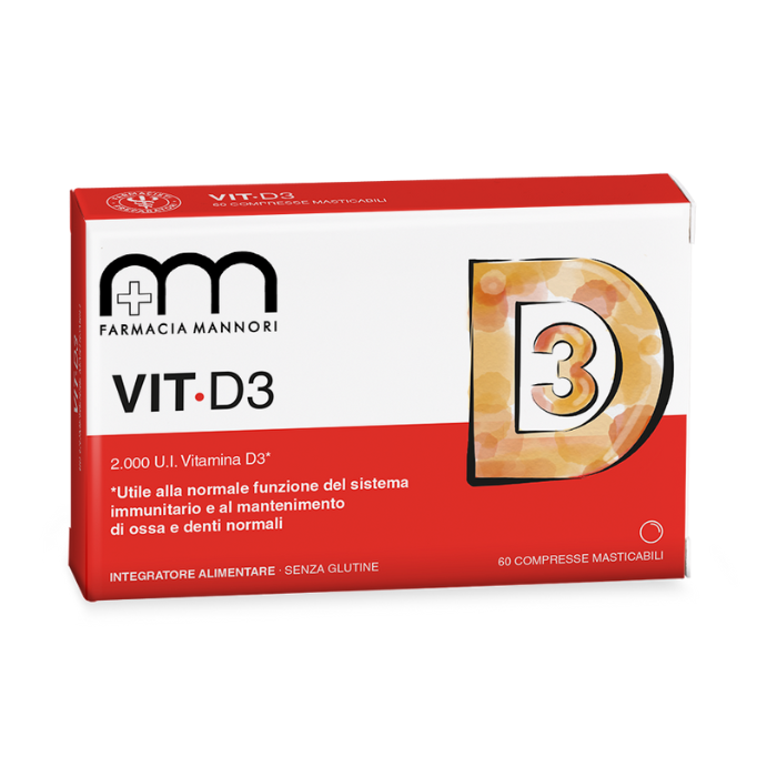 Vitamina D3 Farmacisti Preparatori 60 Compresse - Vitamina D3 Farmacisti Preparatori 60 Compresse