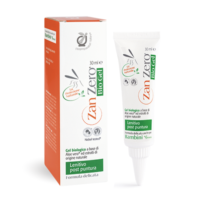 Zan Zero Biogel Lenitivo Post Puntura, Fitopreparatori Italiani 30ml - Zan Zero Biogel Lenitivo Post Puntura, Fitopreparatori Italiani 30ml